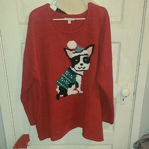Red Dog Sweater